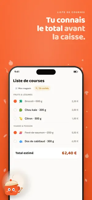Mijo : repas dans ton budget screenshot 2