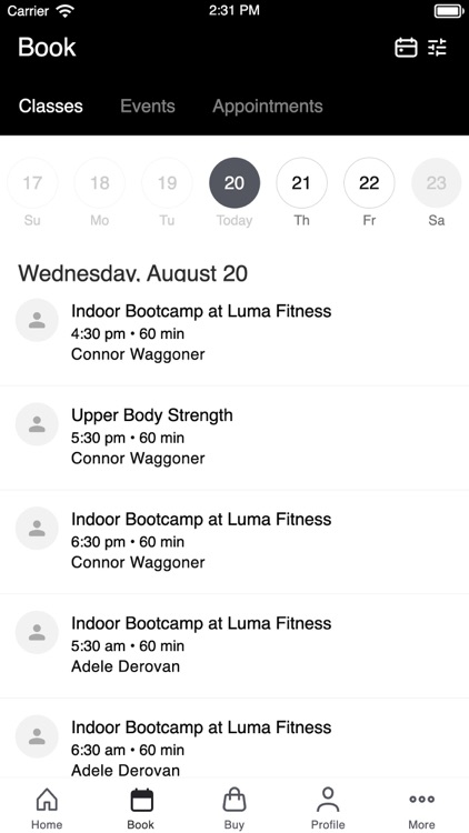 Luma Fitness