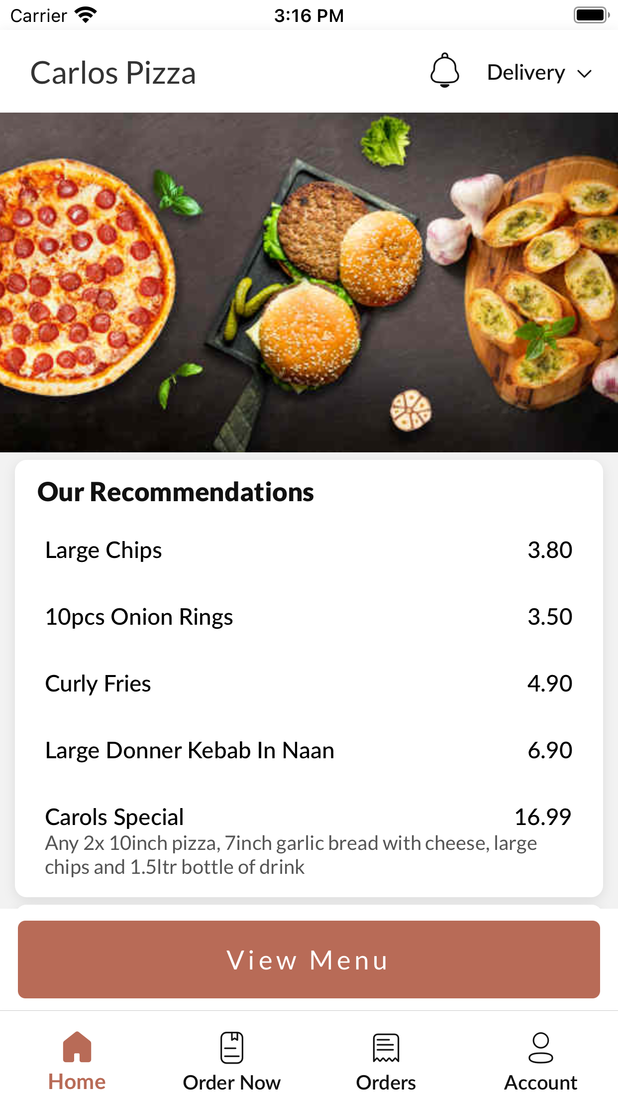 Carlos Pizza