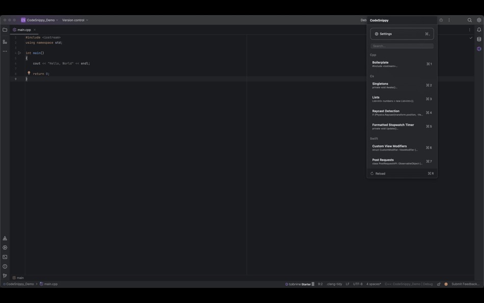#1. CodeSnippy (macOS) بواسطة: FirstForm