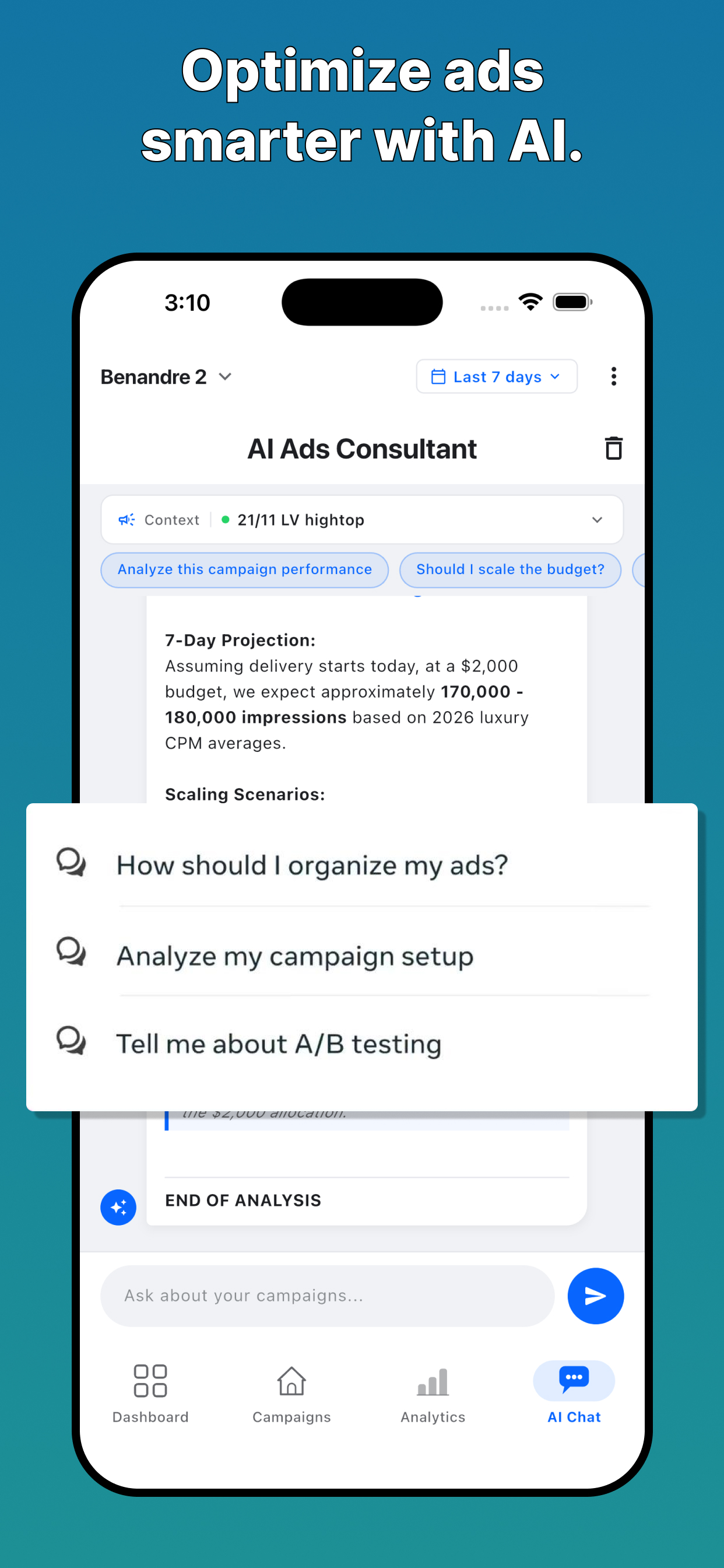 Ads Suite Manage screenshot 4