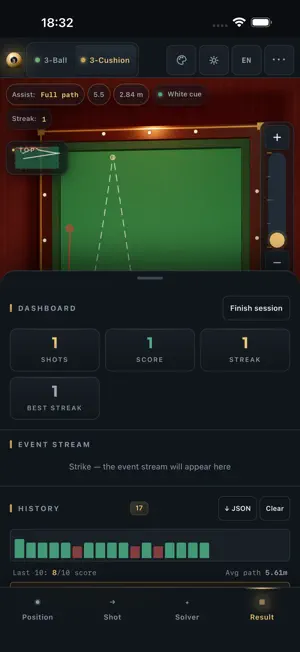 3ball: 3-Cushion Billiards screenshot 4