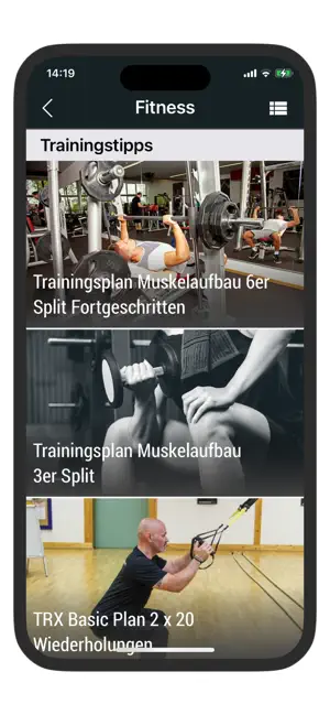 Fitness Barth screenshot 3