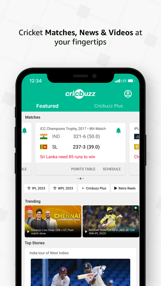 Cricbuzz Live Cricket Scores - 14.3 - (iOS)