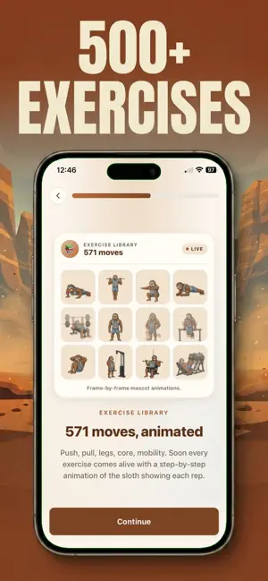 Sloth: Calistncs Home Workouts screenshot 4