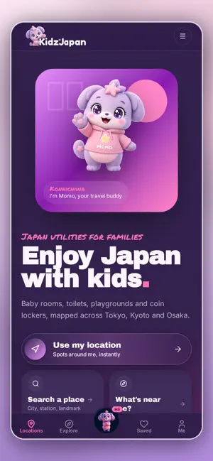 Kidz Japan - Family Travel screenshot 2