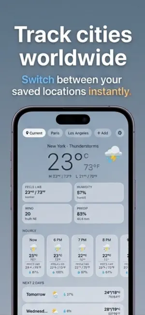 Weather DualDeg screenshot 2