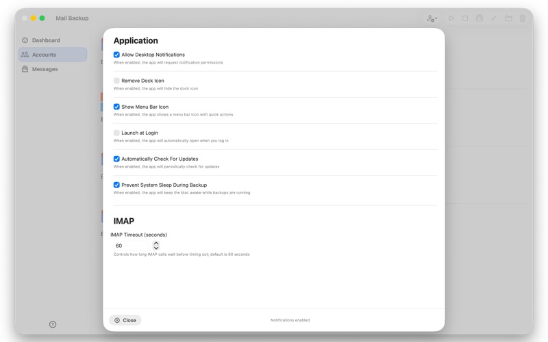 App screenshot