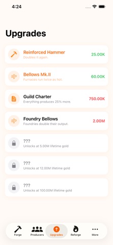EmberForge: Idle Tycoon screenshot 3