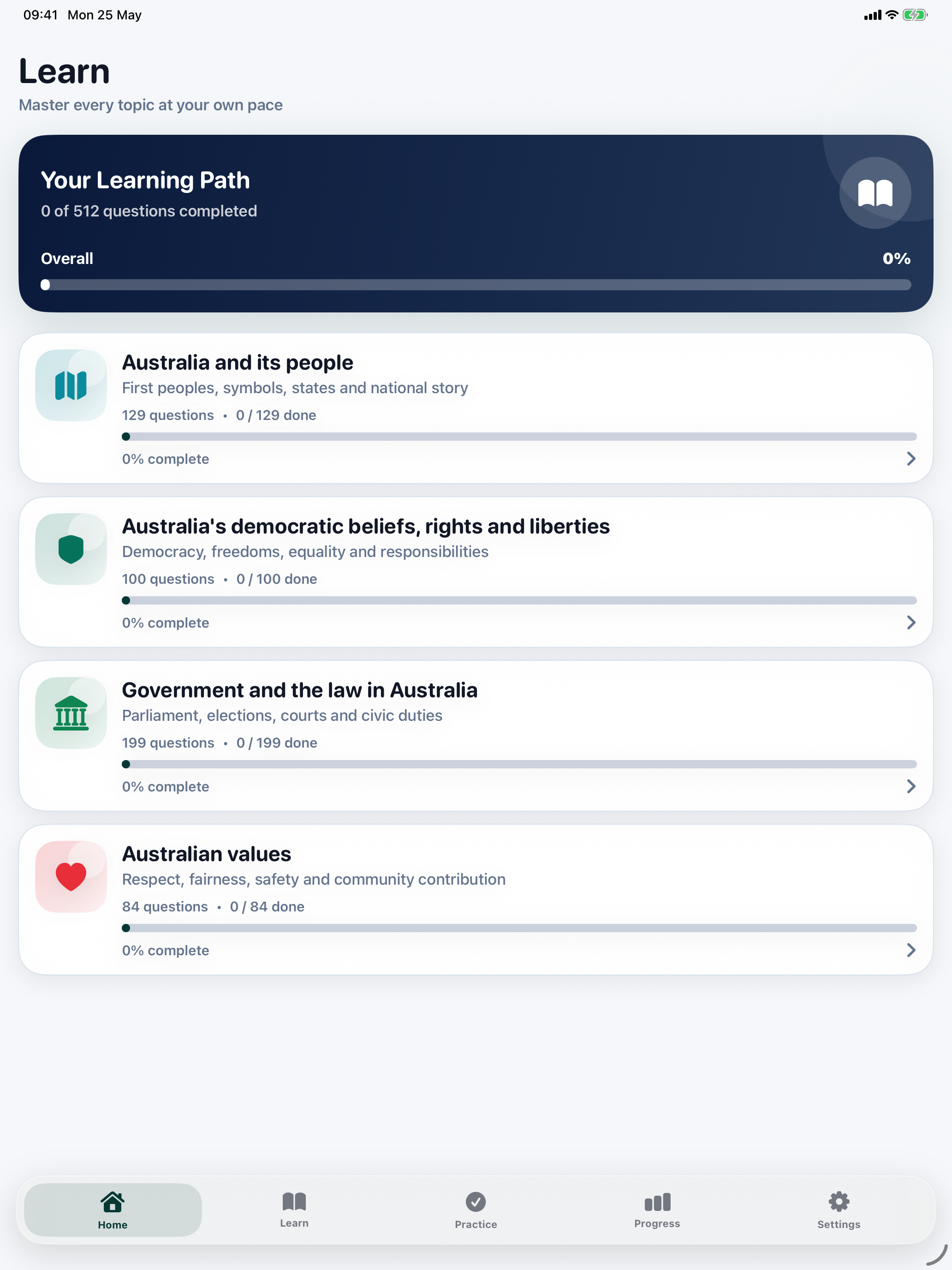 Citizenship Test Australia