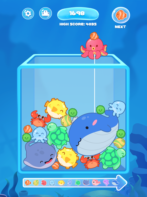 Melon Fish Game iPad screenshot 4 - Games app