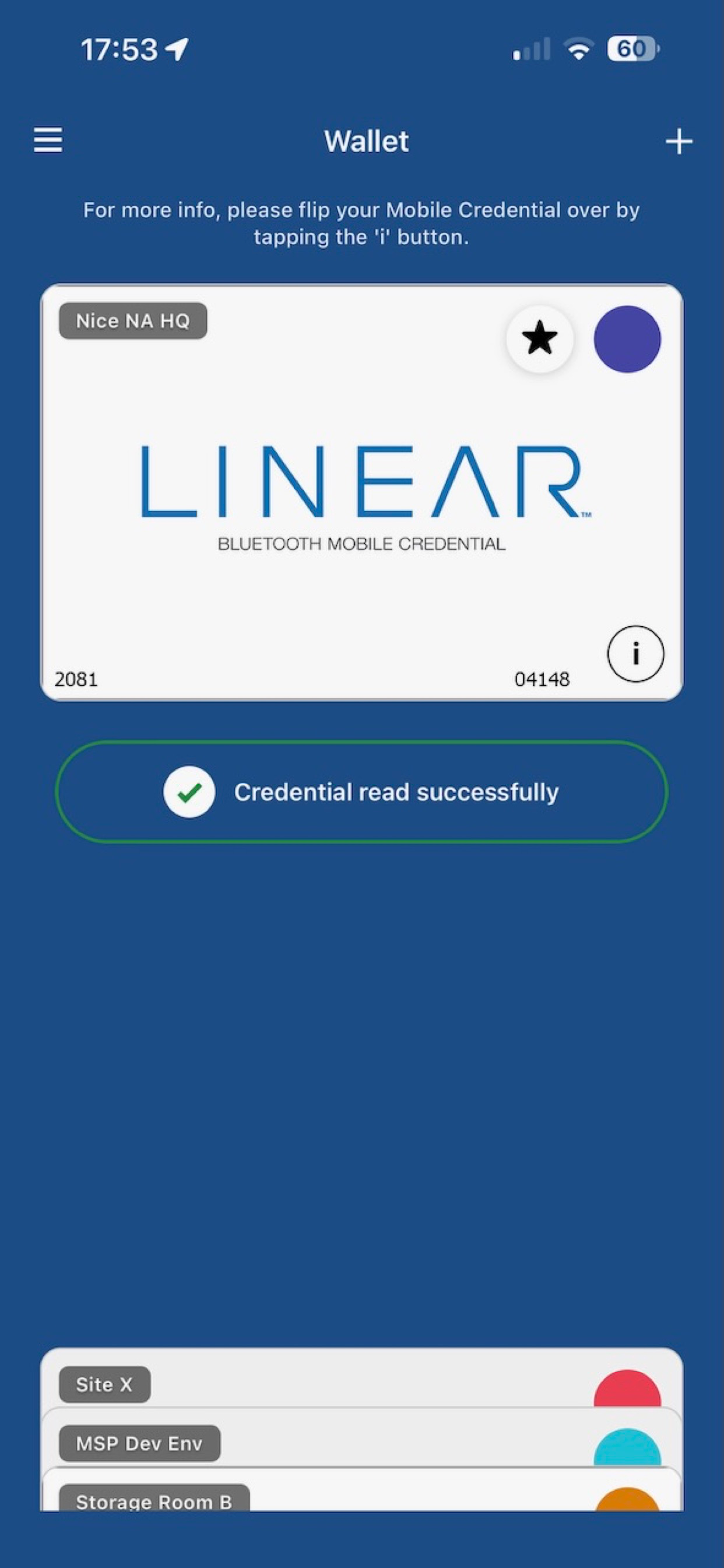 Linear Access Control App screenshot 5