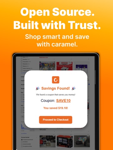 Caramel iPad screenshot