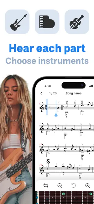 Sheets Music Scanner & Reader screenshot 3