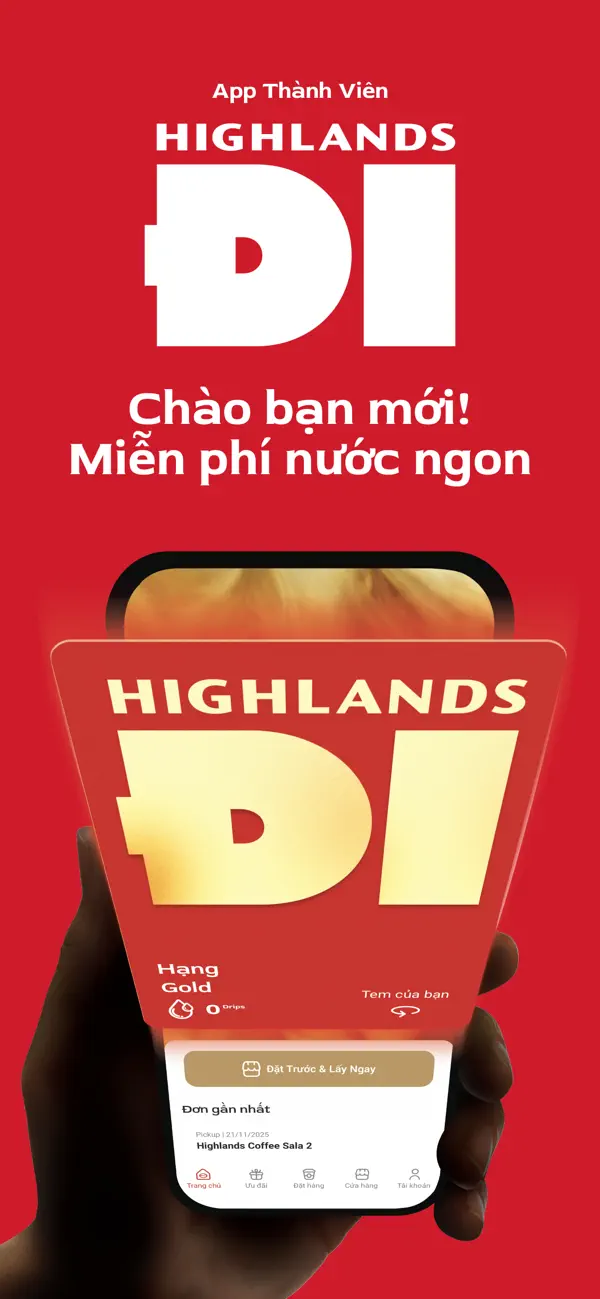 Screenshot #1 pour Highlands Coffee
