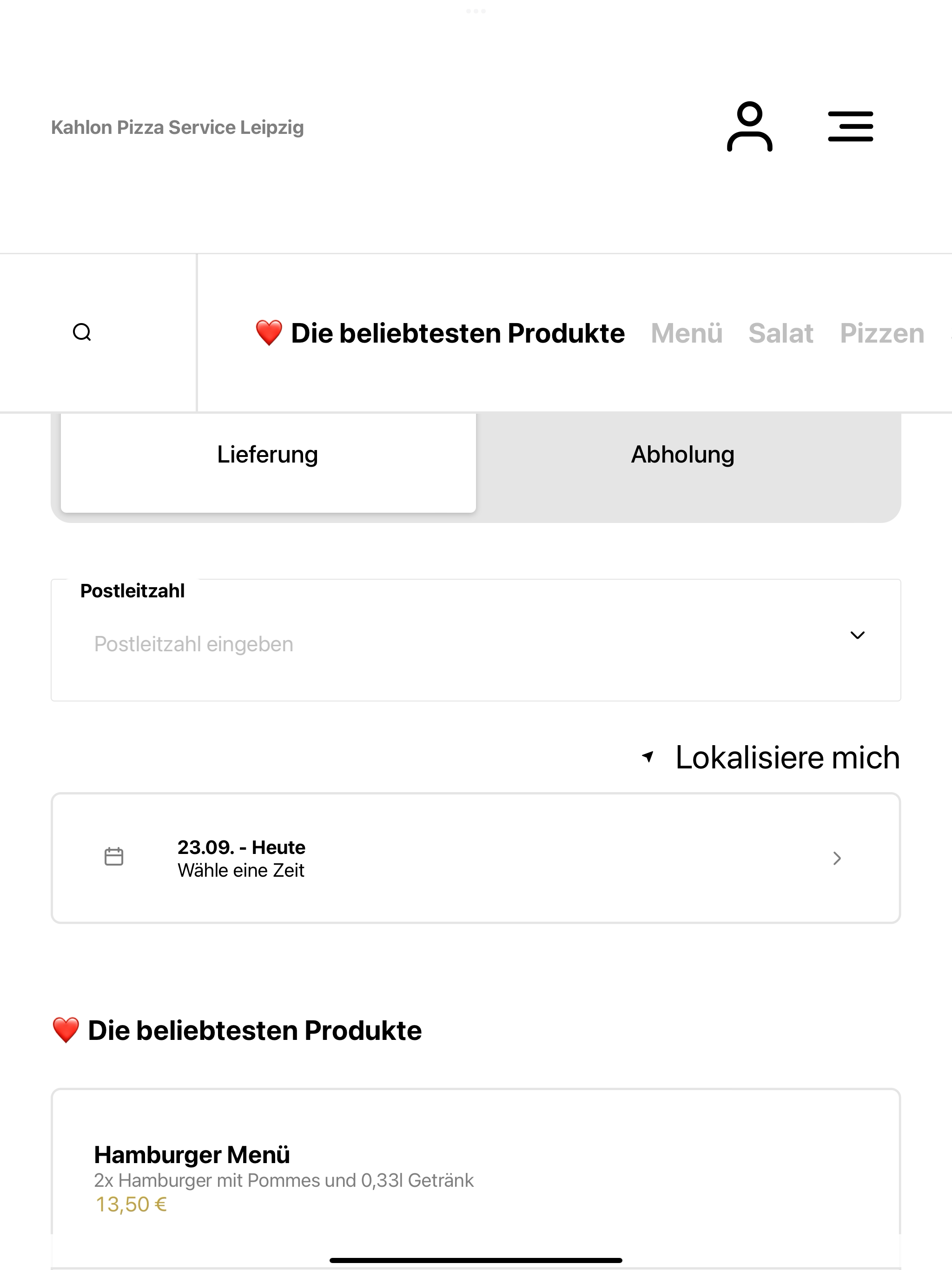 Kahlon Pizza Service Leipzig screenshot 7