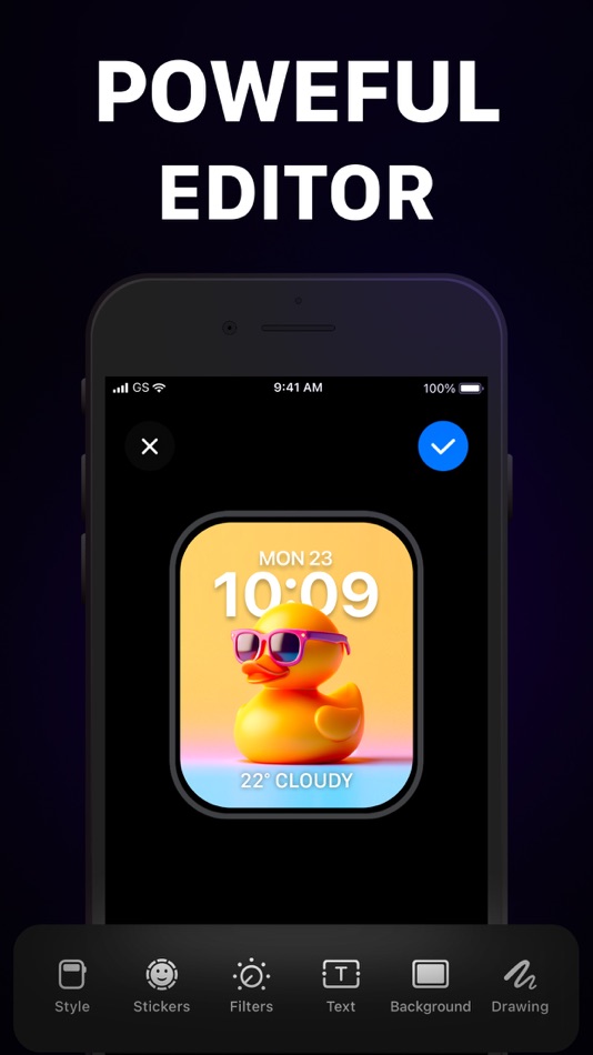 #5. Watch Faces Gallery for iWatch (iOS) Por: Watch Faces Gallery Widgets