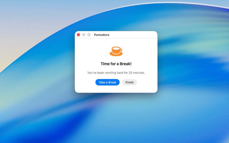 Super Simple Focus Timer screenshot