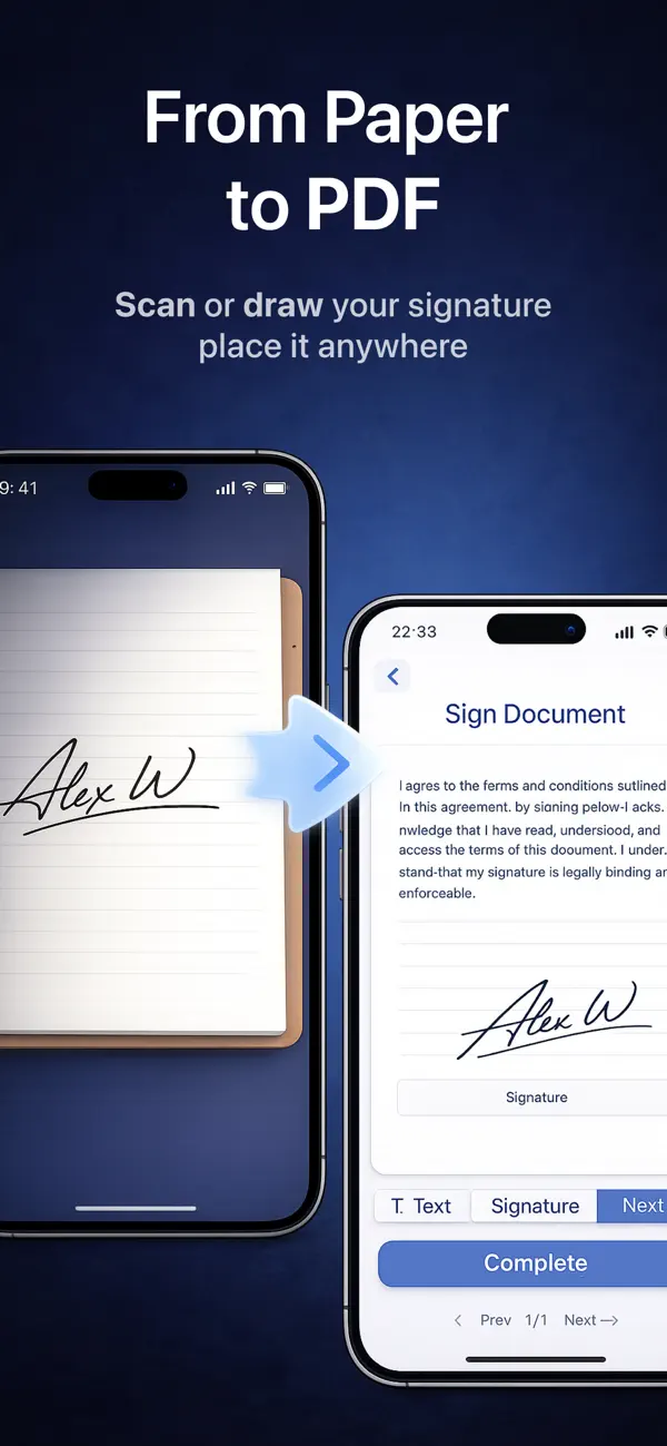 Screenshot #2 pour Signature Maker – ESign