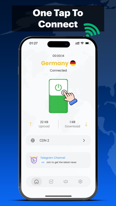 Pegasus VPN PRO Screenshot