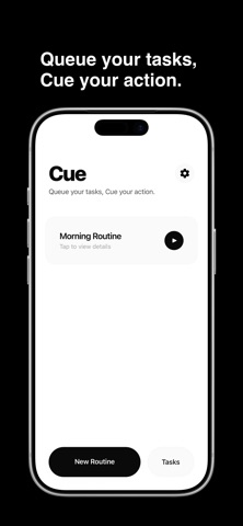 Cue | Gamify your routine Screenshot 1 of 4