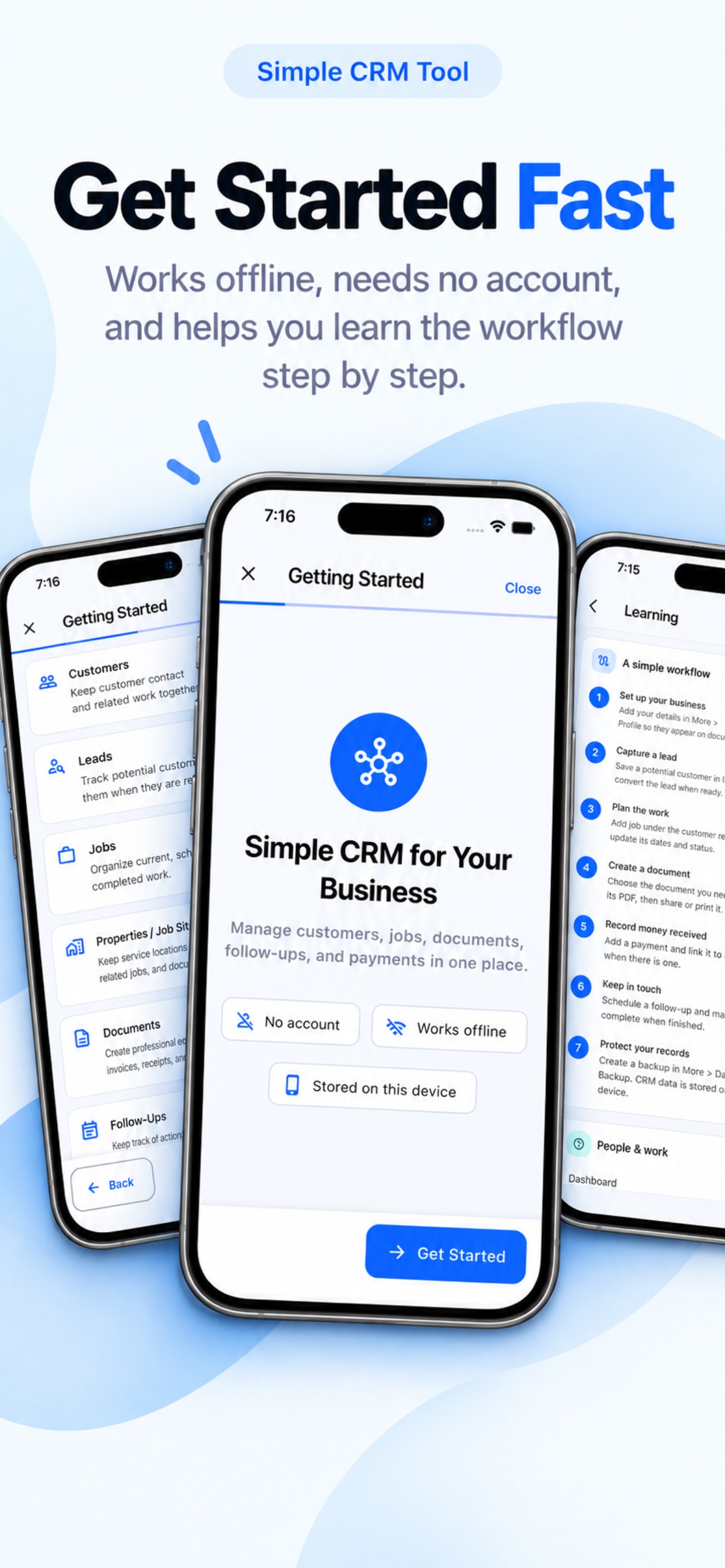 Screenshot 5 of Simple CRM for Sales & Trades