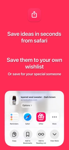 Gifter: Gift Tracker & Lists Screenshot 5 of 7