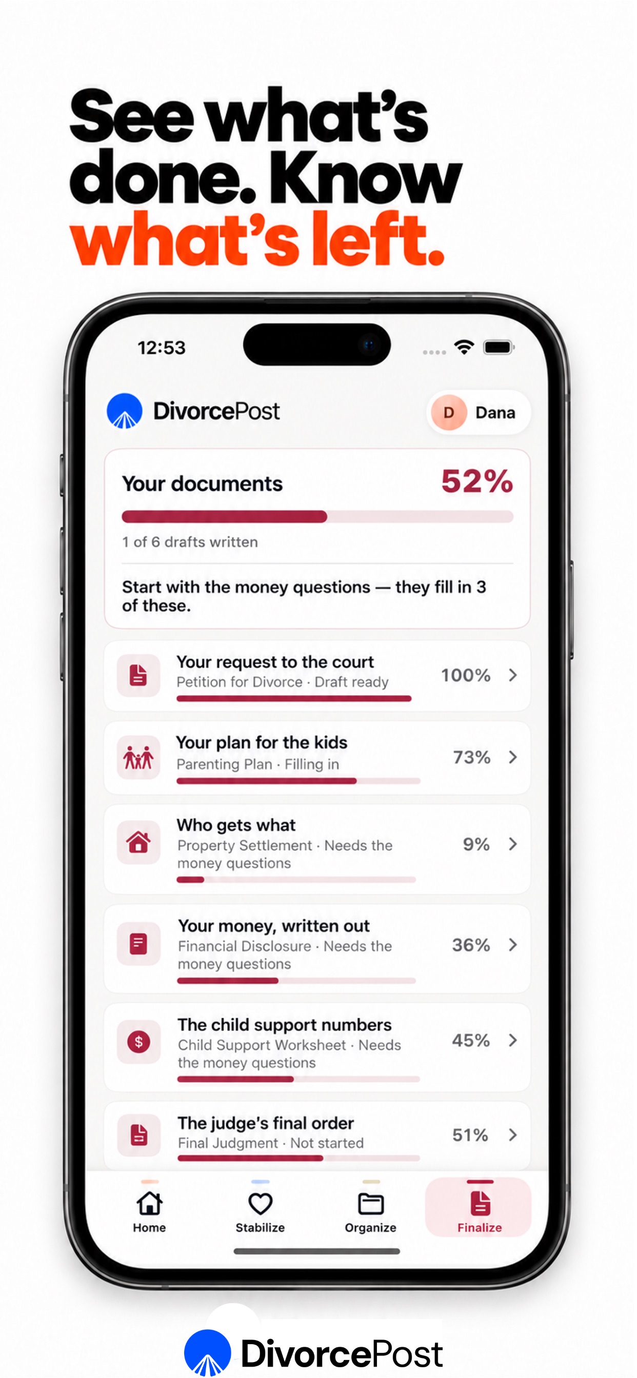 Screenshot 4 of DivorcePost