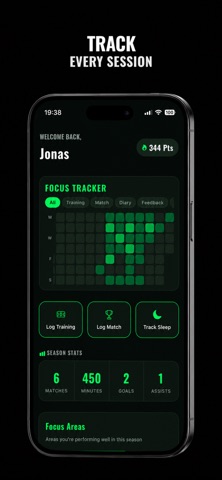 Football Diary App iPhone screenshot