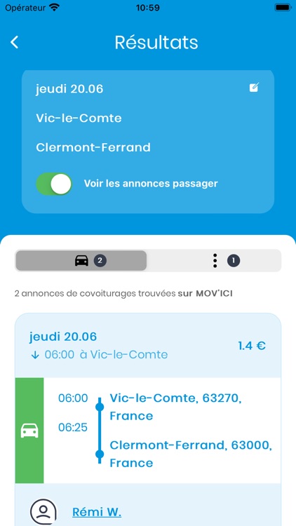 MOV’ICI, covoiturage en AURA screenshot-4