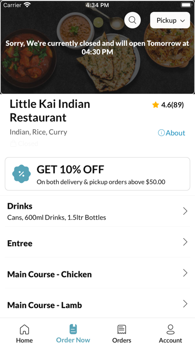 Little Kai Indian Restaurant Screenshot