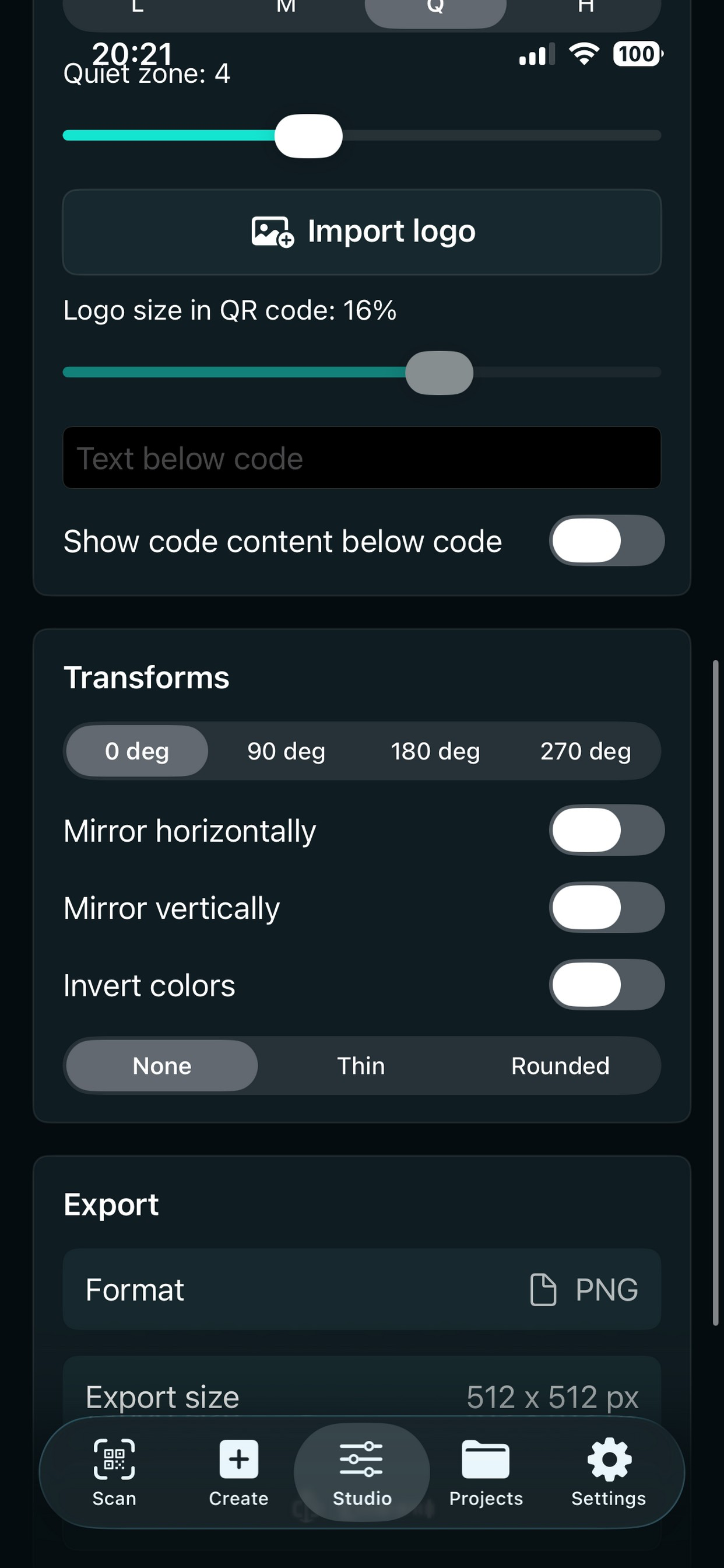 QR Studio Ultra
