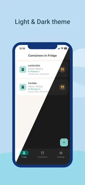 Cibo: Meal Prep Portions screenshot 1