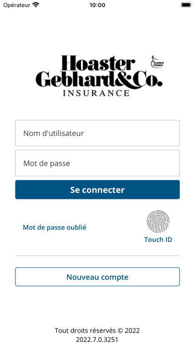 Screenshot #1 pour Hoaster Gebhard & Co. Online