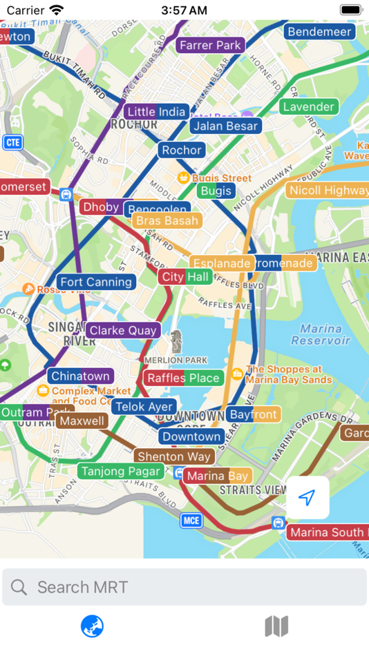#1. MRT Map (iOS) 由: 33 YAGA PTE. LTD.