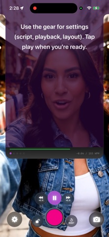 talktrack teleprompter screenshot