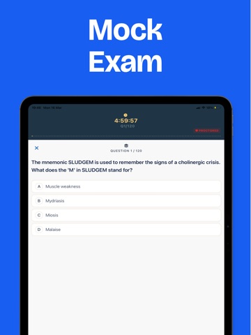 NCLEX RN Mastery - Exam Prep iPad screenshot