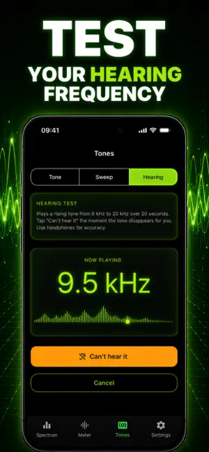 Frequency Analyzer Spectrum screenshot 4
