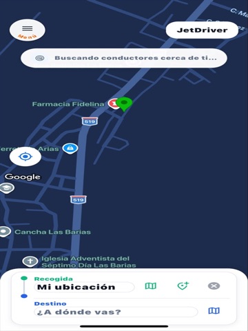 JetDriver Pasajero iPad screenshot