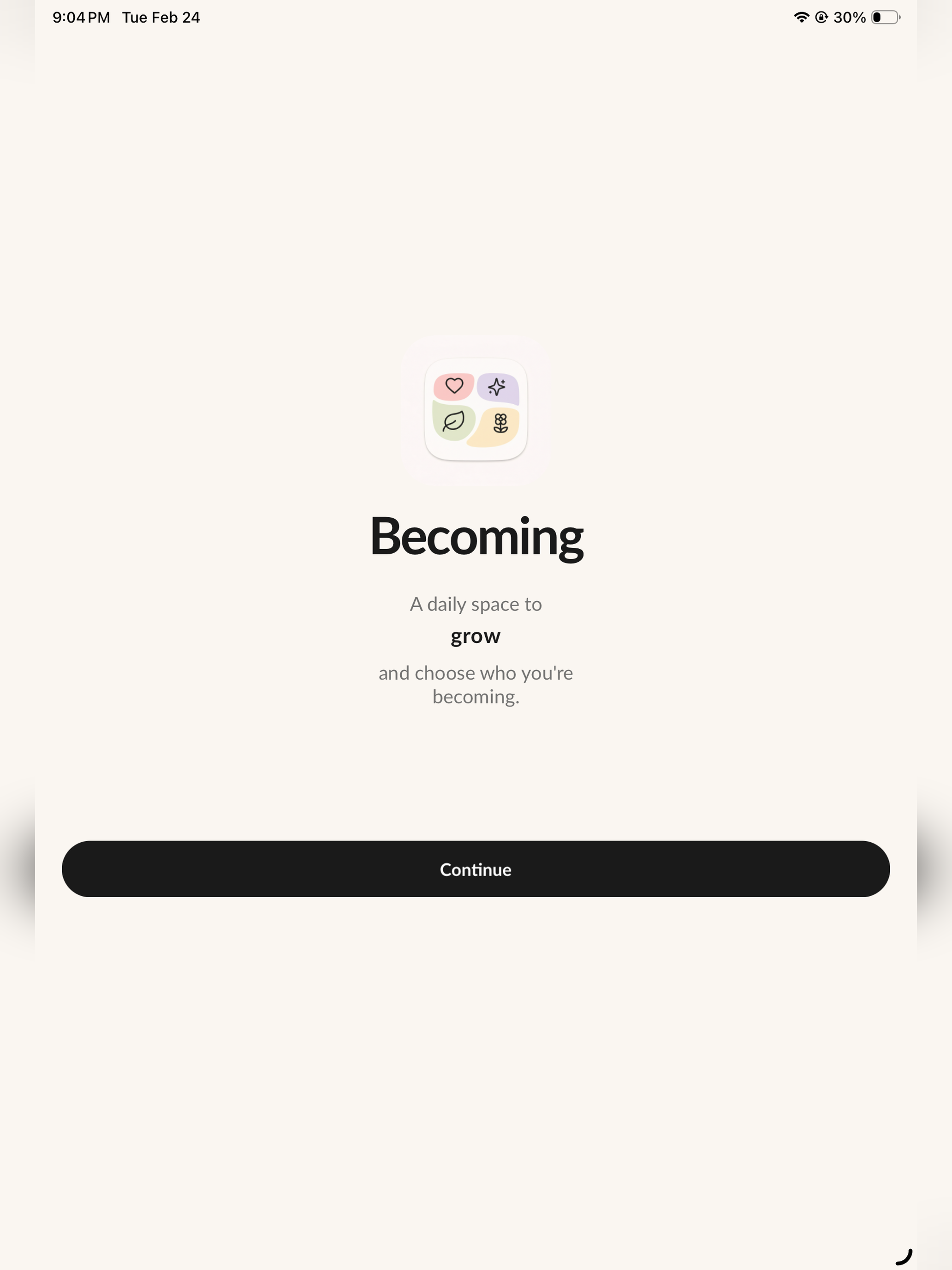 Becoming - Daily Affirmations