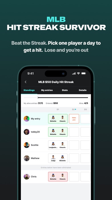 Splash Sports | Survivor & DFS iPhone screenshot 7