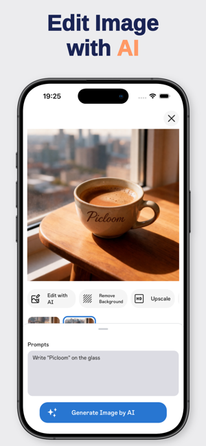 محرر الصور بالذكاء الاصطناعي - لقطة شاشة من Picloom