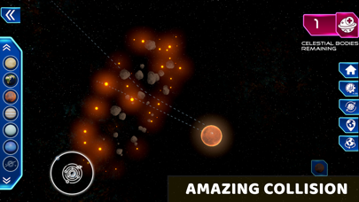 Universe Gravity Simulator 3D Screenshot