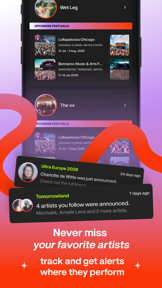 Festiveo Festival Rave Planner screenshot