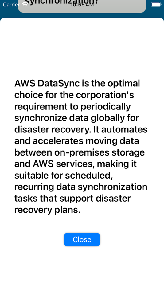 #5. AWS Data Engineer Prep Exam (iOS) 来自: Buydeepdiscount.com LLC