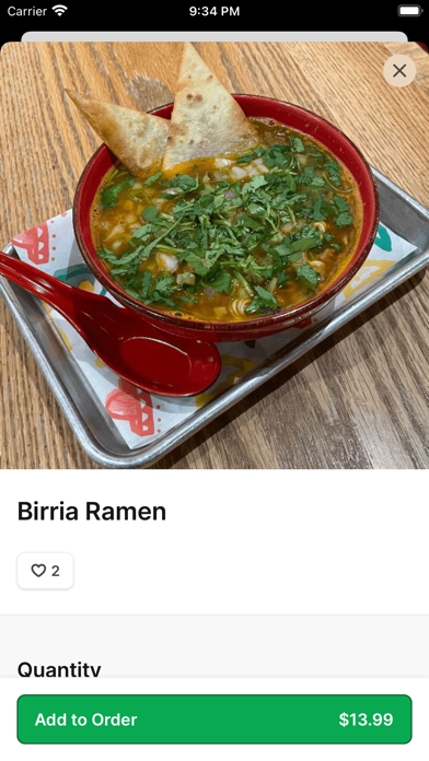 Salsaria's iPhone screenshot 3 - Food & Drink app