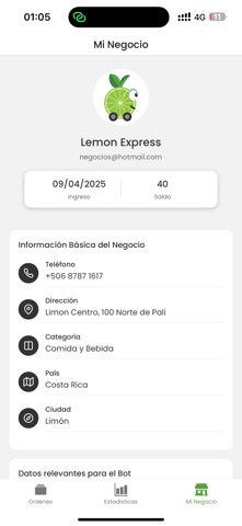 Lemon Orders screenshot