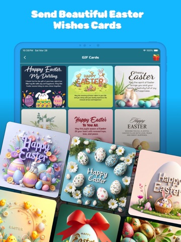 Easter Cards & Photo Frames iPad screenshot