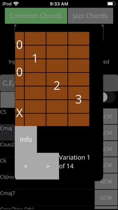 ChordFind Screenshot