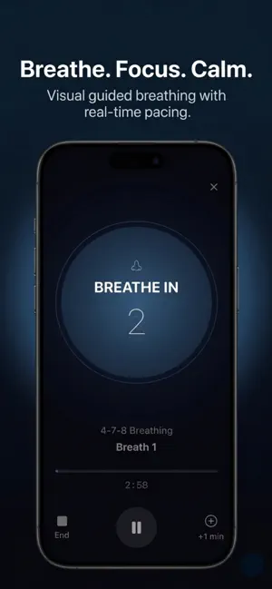 Breathe: Anxiety&Panic Relief screenshot 1